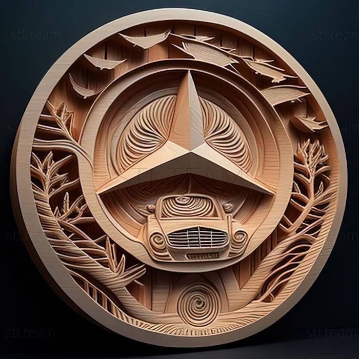 3D model Mercedes Benz Antos (STL)